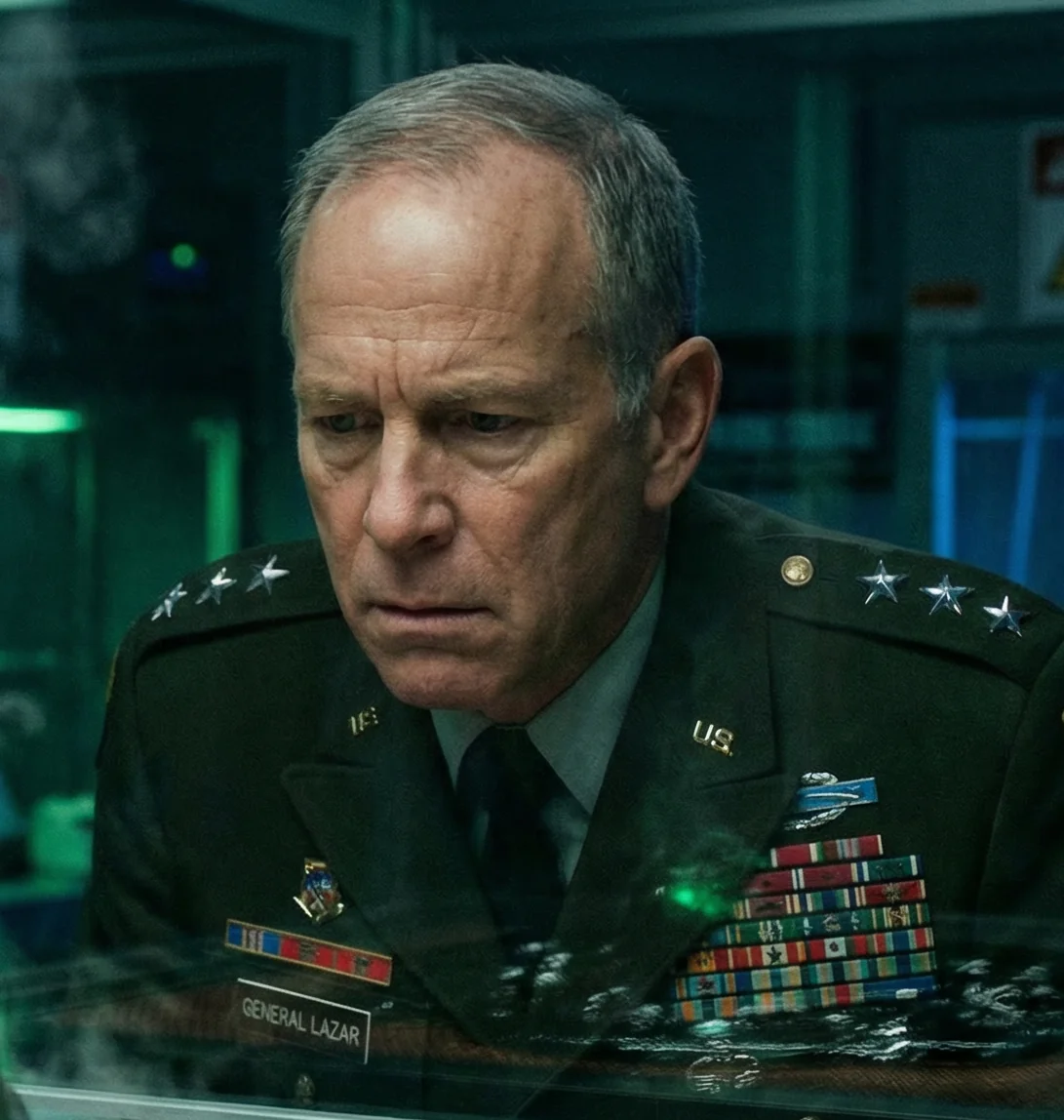 GENERAL ROBERT LAZAR portrait